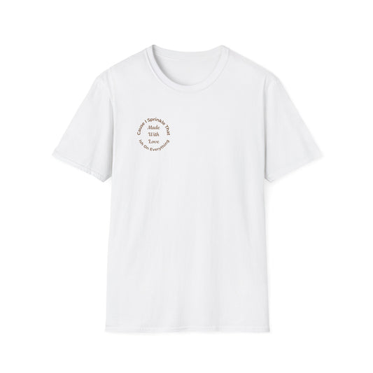 Made With Love Tee — Left Chest Print (Mocha Logo