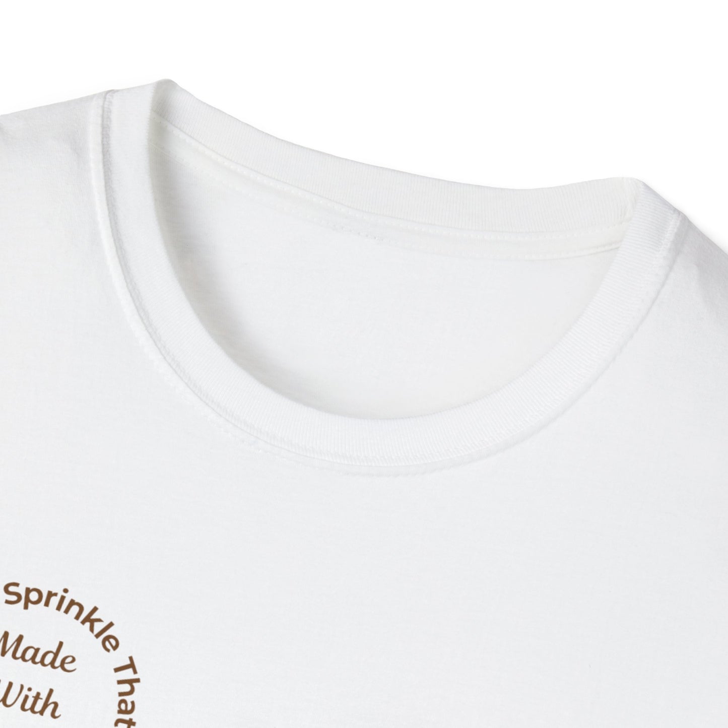 Made With Love Tee — Left Chest Print (Mocha Logo